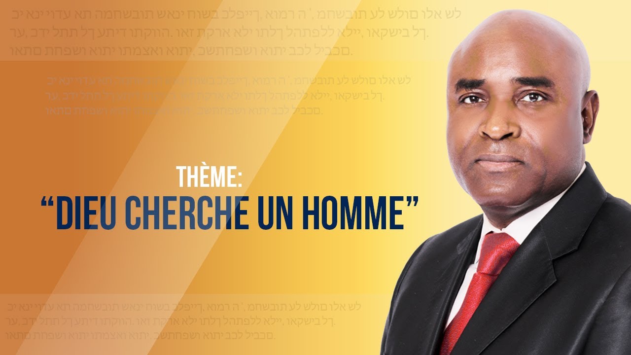 CULTE EN FRANÇAIS | 292. THÈME: DIEU CHERCHE UN HOMME | PASTEUR JEREMIE KABALA