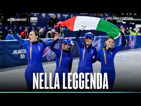 Video Arianna FONTANA sempre più nella storia! ARGENTO con la staffetta | #MilanoCortina2026