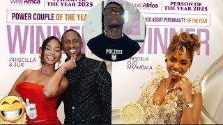 Download Lagu JUX \u0026 PRISCILLA won best couple,also Priscilla's win on most talked of WizKid org explained  MP3