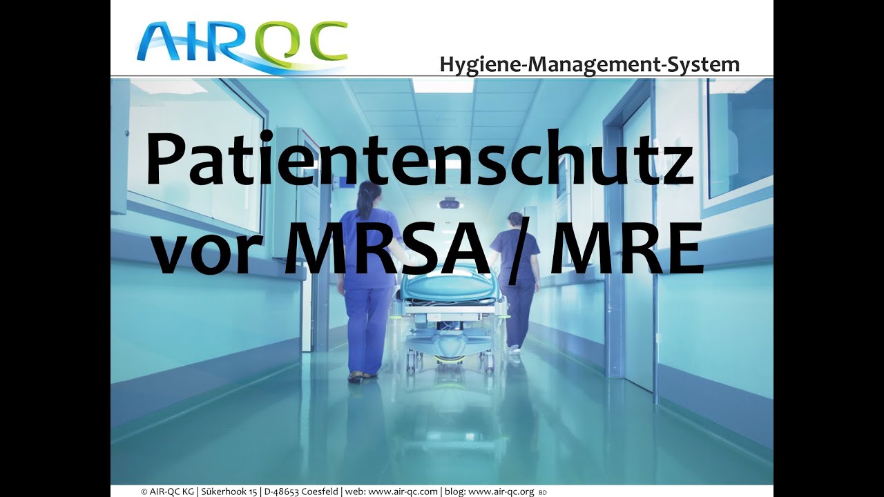 MRSA / MRE - Schutz vor Infektionen im Krankenhaus - YouTube