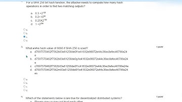 Blockchain and Its Applications week1 assignment answers nptel2024 assignmentsolver