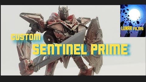 custom painted DOTM sentinel prime