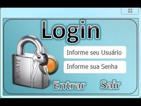 EXCELA VBA TELA LOGIN AULA 02