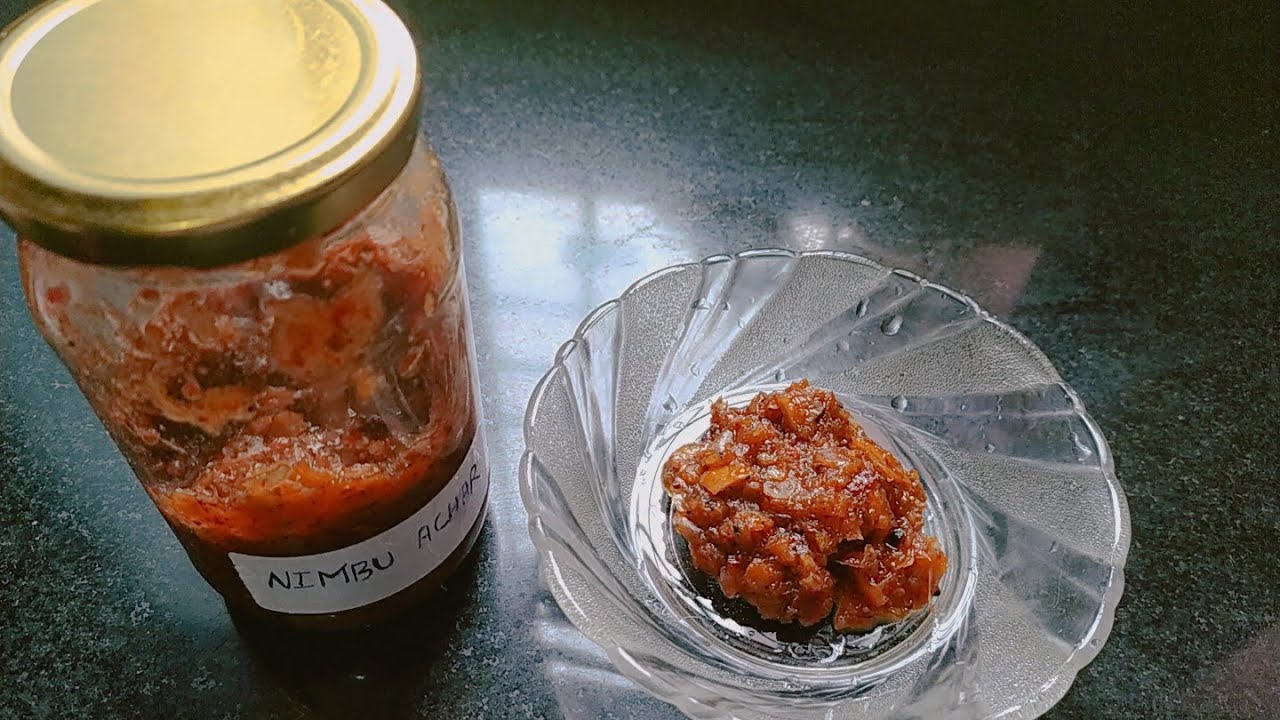 Nimbu ki chutney New style nimbu ka achar sweet and sour Lemon
