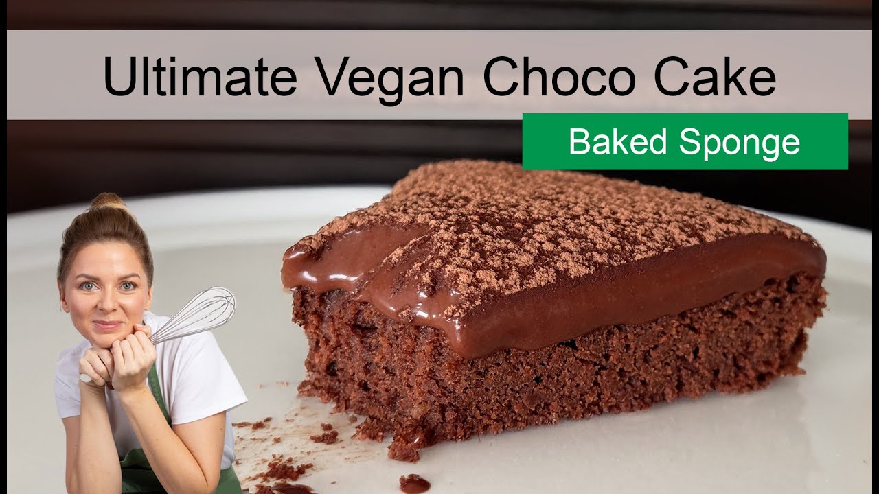 The Most Delicious Vegan Gluten-Free Chocolate Cake! No refined sugar