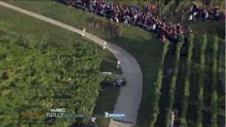 Solberg's Crash - 2012 WRC Rallye de France - Best-of-Rallylive.com