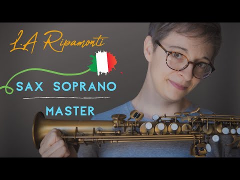 Sax soprano L.A. Ripamonti modello MASTER