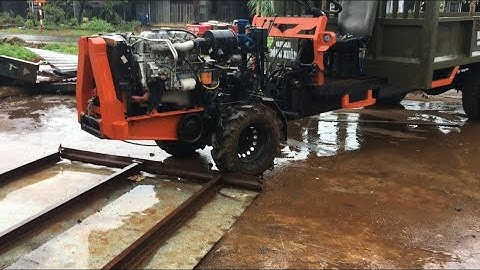Xe công nông vô lăng cầu đẩy bốn máy ( 2 cầu ) GARA ĐÔNG XUÂN nhìn bộ cầu sau siêu khủng | KPƠL tv
