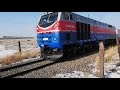 Грузовой поезд Тепловоз тэ33а-0221