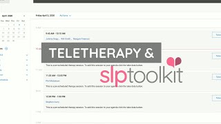 Teletherapy and SLP Toolkit