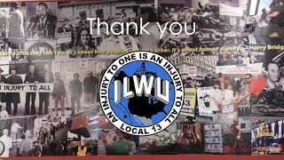 Harry Bridges Span School - Thank you ILWU