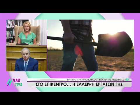 Ο Γιάννης Λαμπρόπουλος