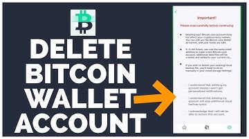 How To Delete Bitcoin Wallet Account | Close Bitcoin Wallet Account2022