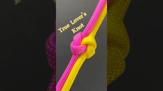 How to Tie a True Lover’s Knot | Knot Bracelet | #diy #craft #bracelet #paracordknots