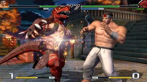 KOF XIV MATCH | GORO DAIMON VS KING OF DINOSAURS