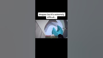 dropper but it’s extremely difficult cr  alexareal #foryou #minecraft
