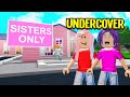 EVIL School Was SISTERS ONLY.. You Won’t Believe What We FOUND! (Roblox Bloxburg)