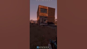 Rust - Raid Counter Action #rust #shorts #survivalgame #gaming