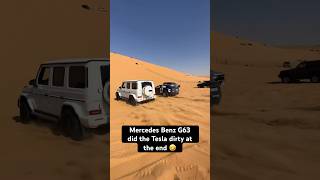 Tesla Model 3 vs Mercedes Benz G Wagon | Sand Dunes EDITION 😳