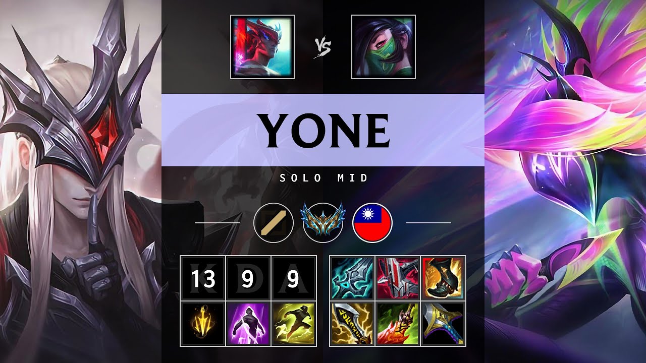 Yone Mid vs Akali - TW Challenger Patch 25.19