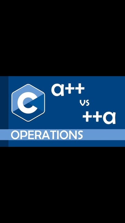 different between a++ and ++a in C programming language 🤔🧐 - YouTube