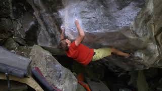 Scarred for life, 8b+. Fionnay