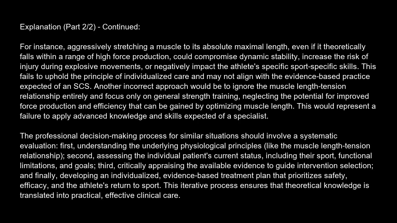 Certified Clinical Specialist in Sports Physical Therapy  SCS  Free Practice Test And Answers Update