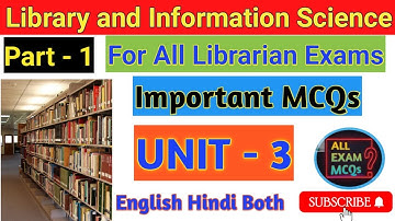 UNIT - 3, Part - 1 Library and Information Science | Information Sources