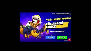 çöl akrebi chuck cıkardık #brawlstars #brawltalk #openbox #ytdayibenionecikarnolur #supercell #brawl