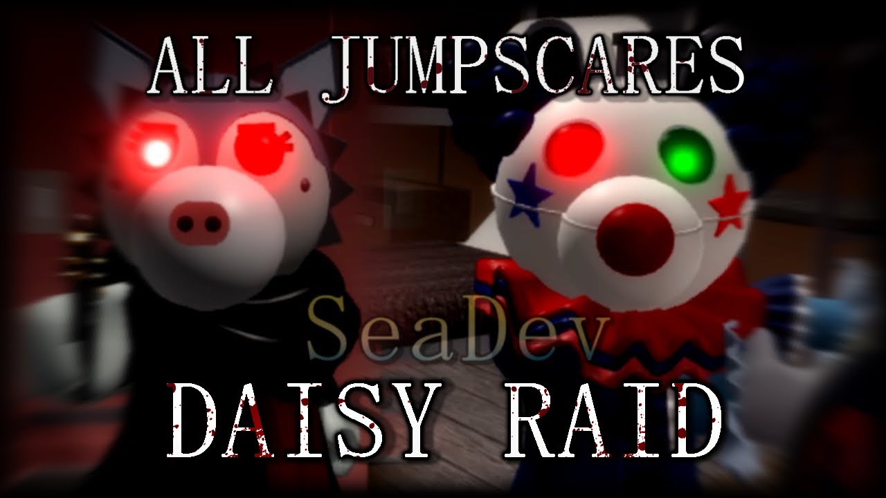 ROBLOX PIGGY: DAISY RAID BOOK 1 AND 2 JUMPSCARES!! (By: XxAlex ...