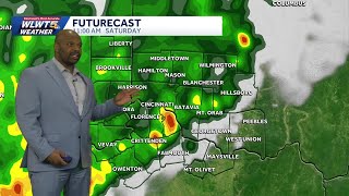 Tracking chance for strong to severe storms on Saturday