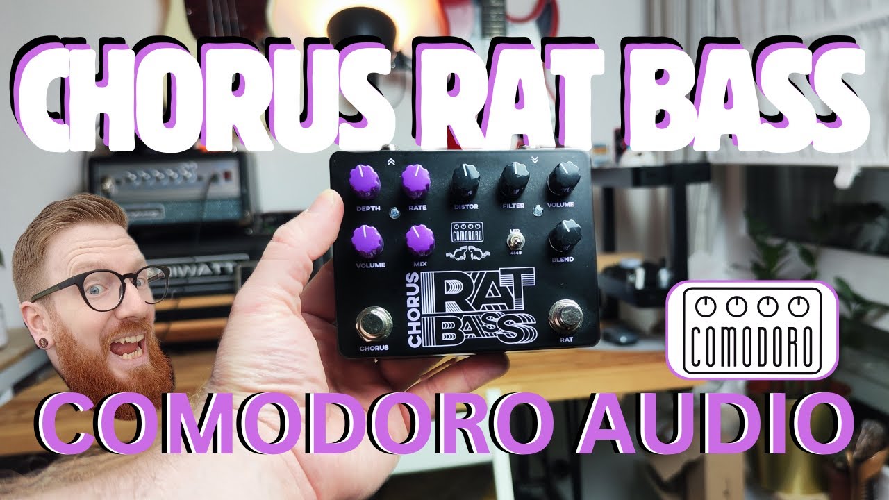 Comodoro Audio // Chorus Rat Bass // Pedal Demo - YouTube