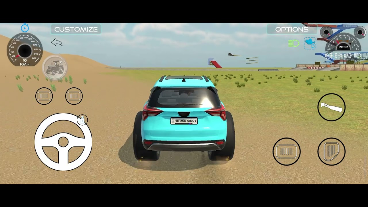 Blue 💙 4x4 suv car 🚗