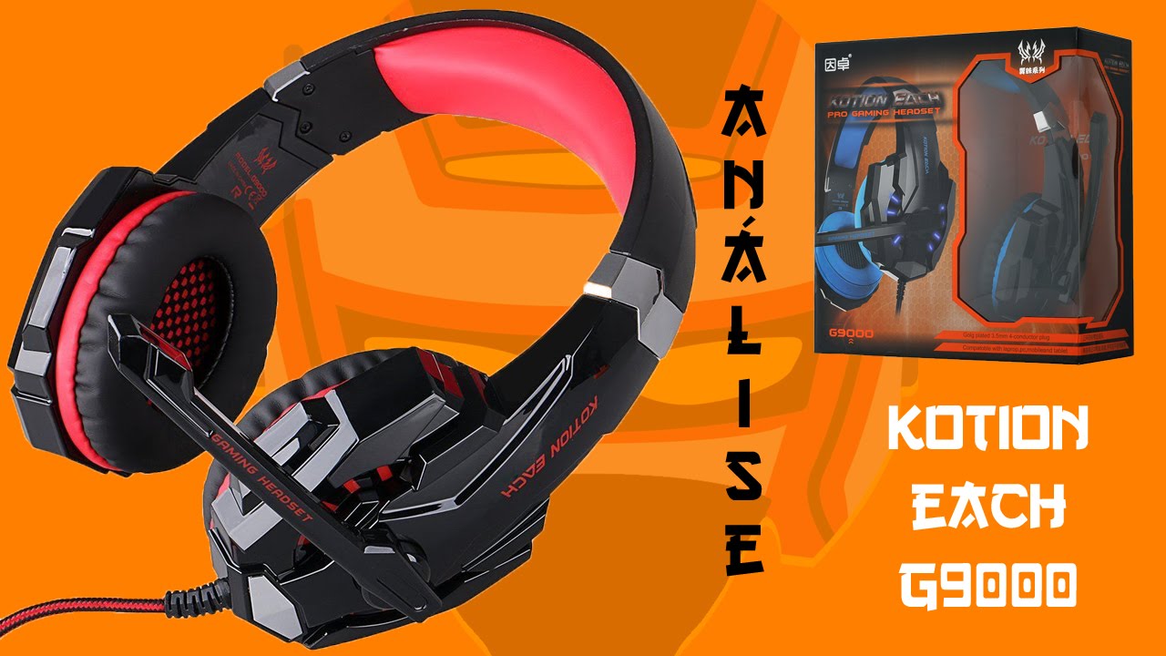 Análise Headphoneheadset Kotion Each G9000 Youtube
