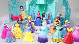 Disney Princess  Frozen Elsa Magic Clip Dolls dresses Toys