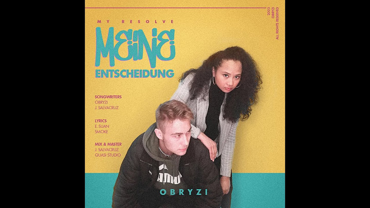 OBRYZI - Meine Entscheidung (Official Lyric Video)