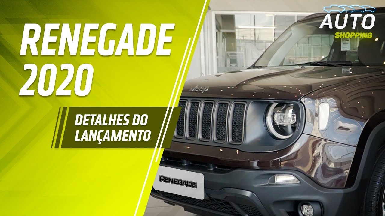 Jeep Renegade 2020 detalhes do lançamento YouTube