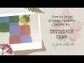 Learn how to join granny squares using Invisible Seam Crochet Stitch - beginner level. Hindi/Urdu