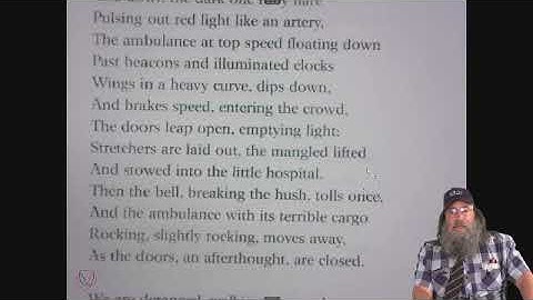 P Engl Poetry Auto wreck FAL