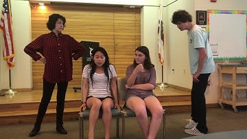 How to Play "Interrogation" Improv Game - Demonstrated by Upland High School Comedy Sportz Team