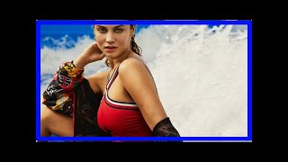 Breaking News Rose Bertram Grazia Netherlands Tommy Hilfiger Beach Editorial