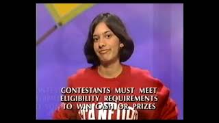 Jeopardy Credit Roll 11-19-2001