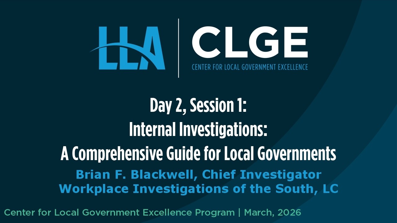 CLGE March 2026 Day 2, S1: Internal Investigations: A Comprehensive ...