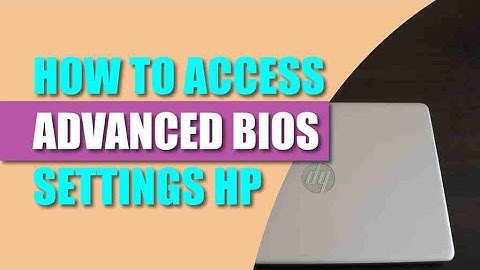 HP ProBook 4540s Laptop Bios Settings To Boot Windows 10 From USB Flash Drive