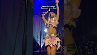 My sewing projects - on the mannequin vs on the stage! #oliviabond #remybond #costumedesign #fashion