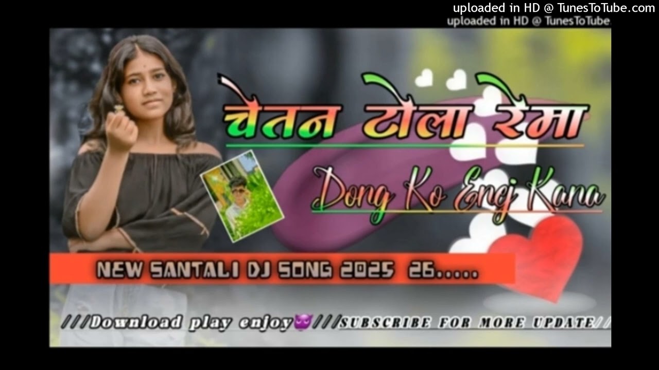 chetan talo rema song ko enej kana new santali traditional dj song dj pankaj cc