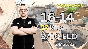 magixx (27-18) w/Mokuj1n (Dust2) VOICE COMMS | FACEIT Ranked 3700 ELO | Apr 24, 2025 ⚡