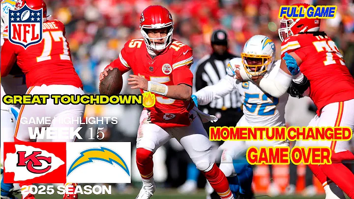 Los Angeles Chargers vs Kansas City Chiefs | FULL GAME Week 15 | 2025 NFL Highlights