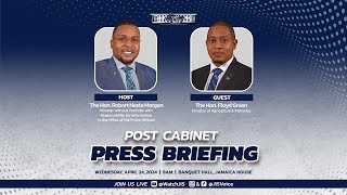 JISTV |Post Cabinet Press Briefing - April 24, 2024