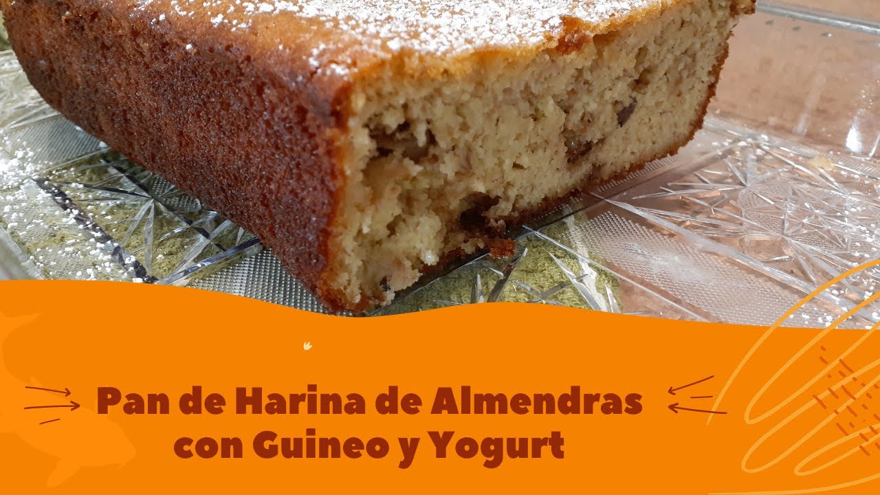 Pan de Harina de Almendras con Guineo y Yogurt - YouTube